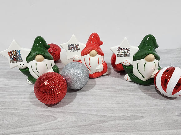 Gnomes - with Christmas Phrases