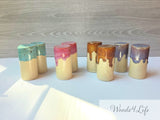Handmade Ceramic Salt Shaker Set