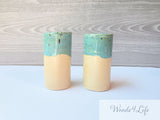 Handmade Ceramic Salt Shaker Set