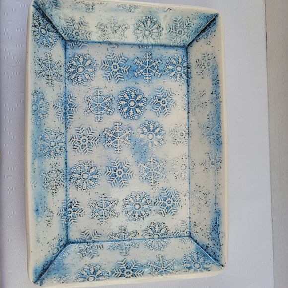 Holiday Winter Plate