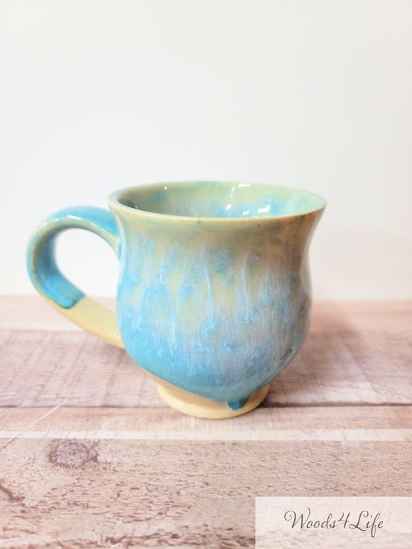 25 Handmade stoneware Extra - Small Ceramic Mug 8-10 oz