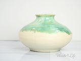 Handmade Ceramic Porcelain Large 7 inch Vase