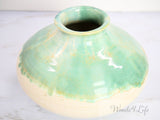 Handmade Ceramic Porcelain Large 7 inch Vase