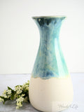 Handmade Ceramic Porcelain Large 10 inch Vase