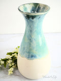 Handmade Ceramic Porcelain Large 10 inch Vase